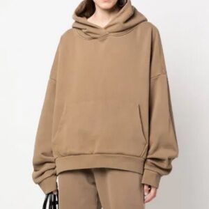 Entire Studios Oversized Women's Hoodie in Camel